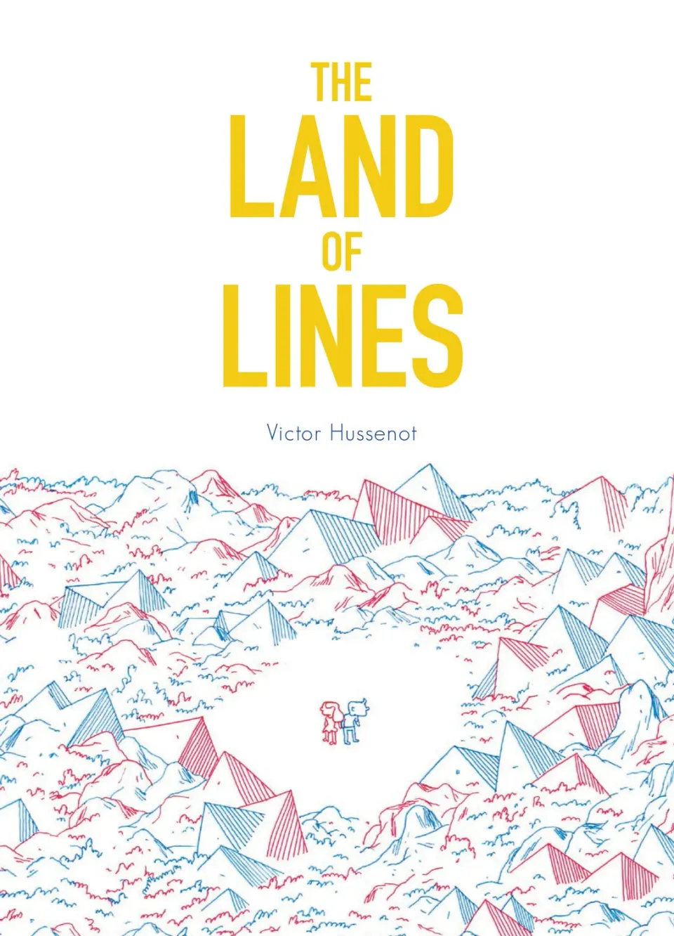 Abrams & Chronicle Books The Land of Lines tegneserie innbundet