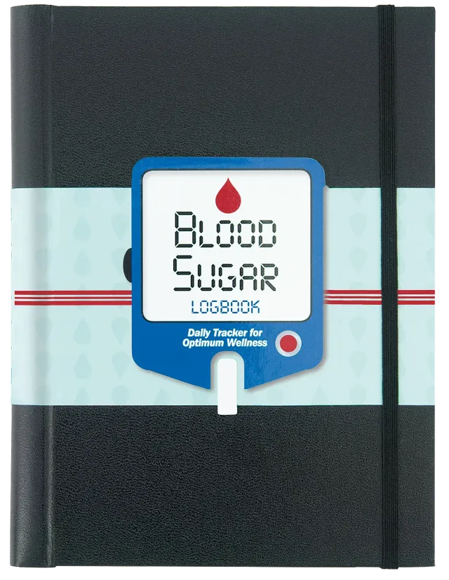 Peter Pauper Press Blood Sugar Logbook loggbok 144 sider