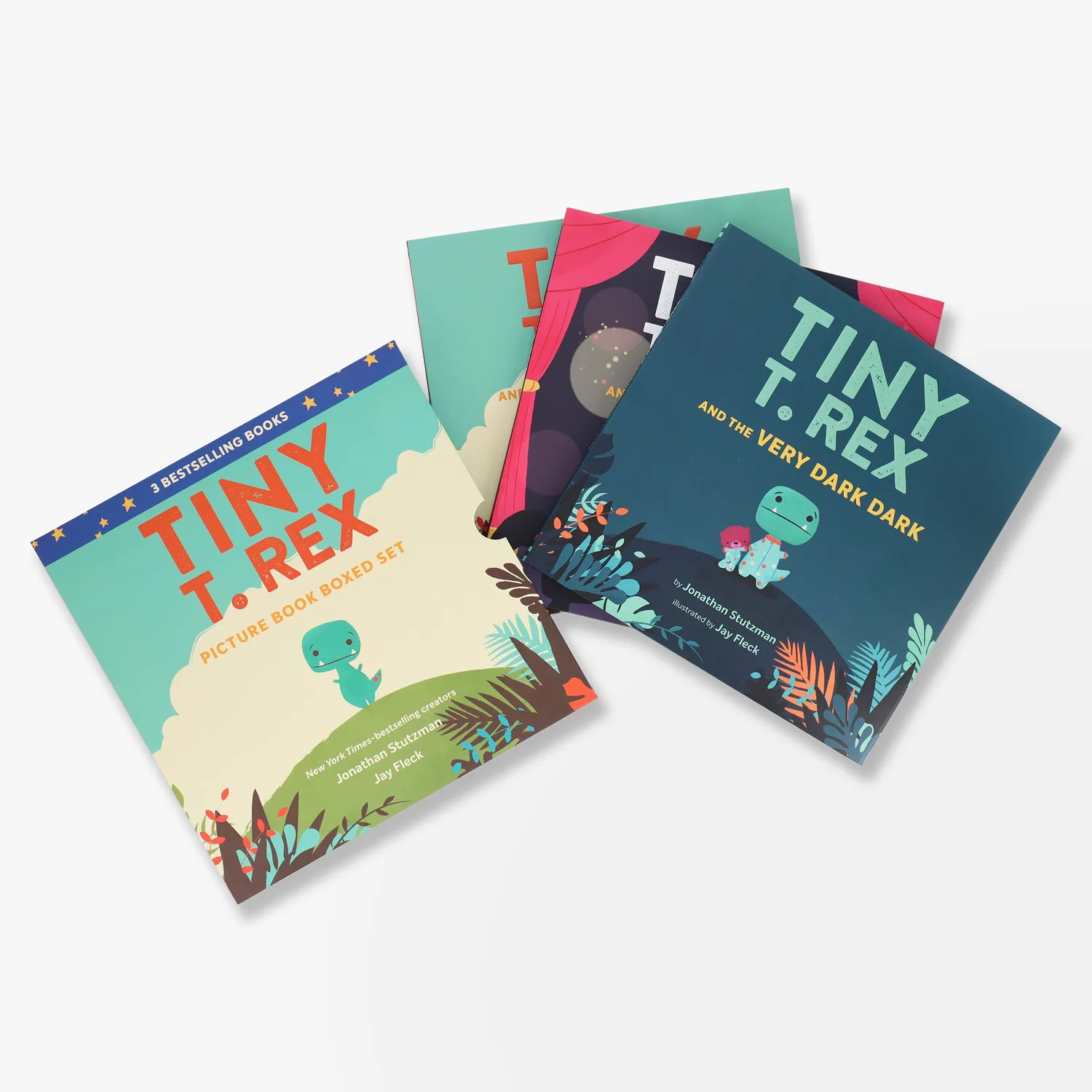 Chronicle Books Tiny T. Rex bildebok boksesett 3 bøker