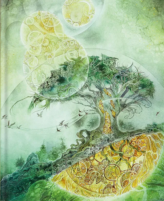 Peter Pauper Press Timeless Tree notatbok stor 192 sider