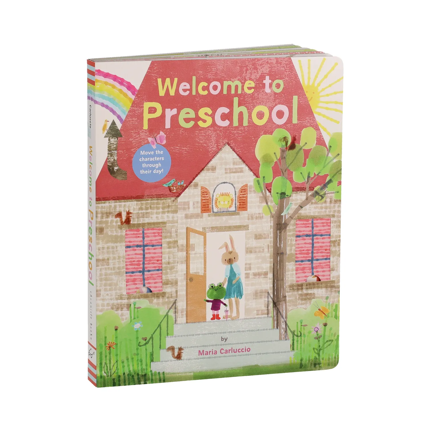 Chronicle Books Welcome to Preschool kartongbok interaktiv