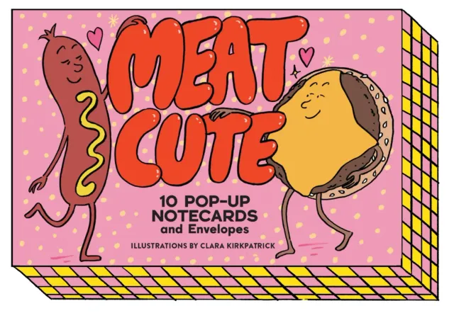 Abrams and Chronicle Meat Cute pop-up kort 10 stk