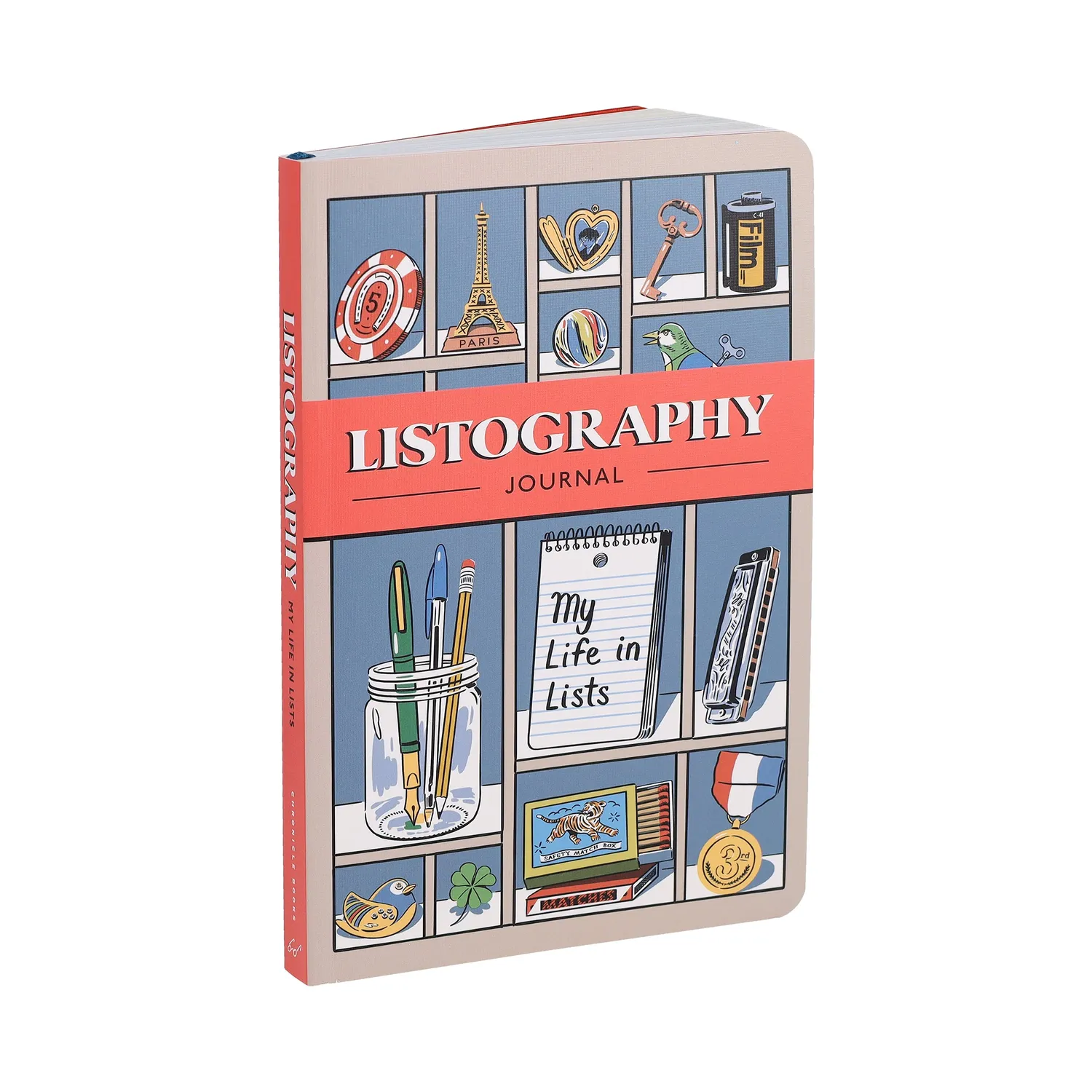 Listography Journal oppdatert dagbok med lister
