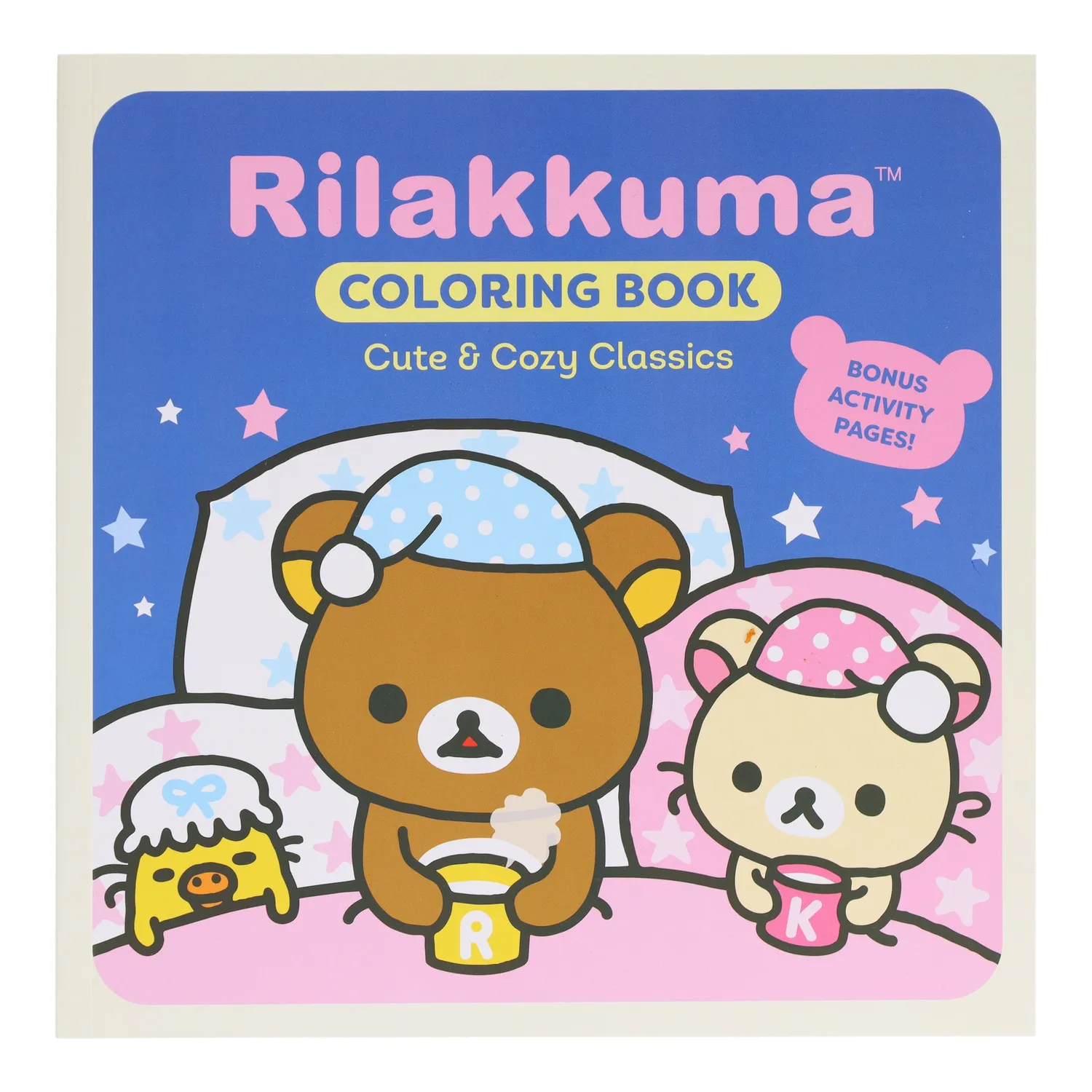 Rilakkuma Cute Cozy Classics fargeleggingsbok pocket
