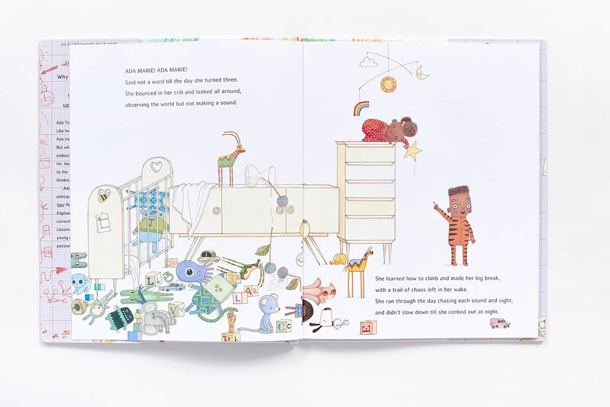 Abrams Ada Twist Scientist bildebok innbundet STEM