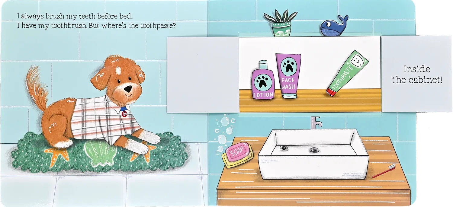 Peter Pauper Press Peek-A-Bo Bedtime klaffebok