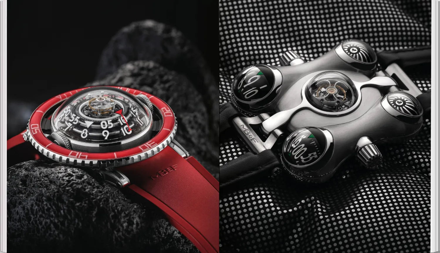 MB&F The First Fifteen Years bok innbundet klokker