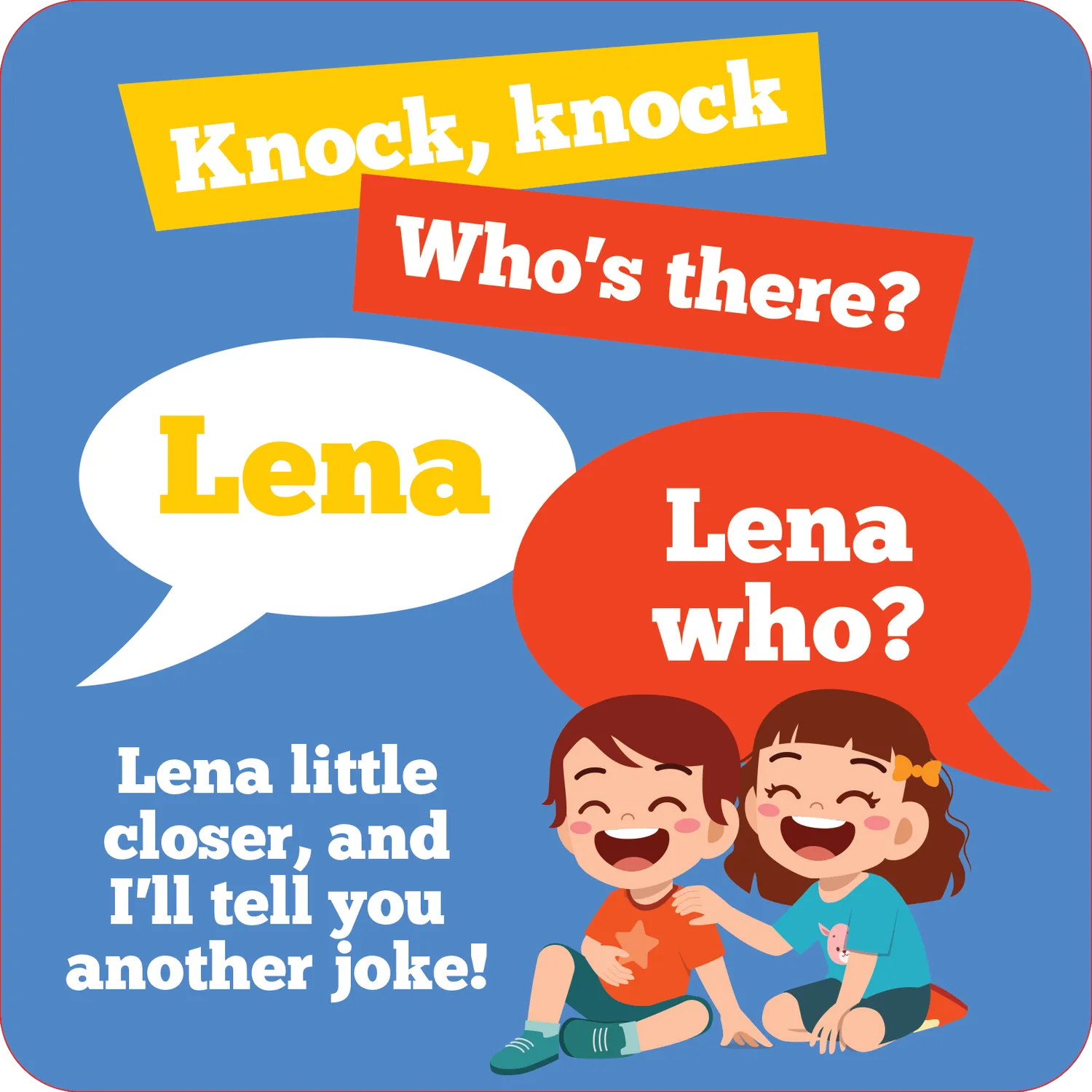 Peter Pauper Press Knock Knock Jokes lunsjlapper 60 kort barnevitser