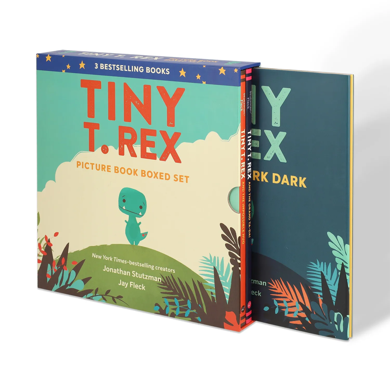 Chronicle Books Tiny T. Rex bildebok boksesett 3 bøker