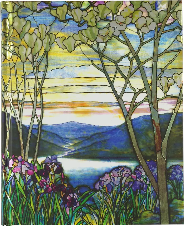 Peter Pauper Press Tiffany Window notatbok linjert 192 sider
