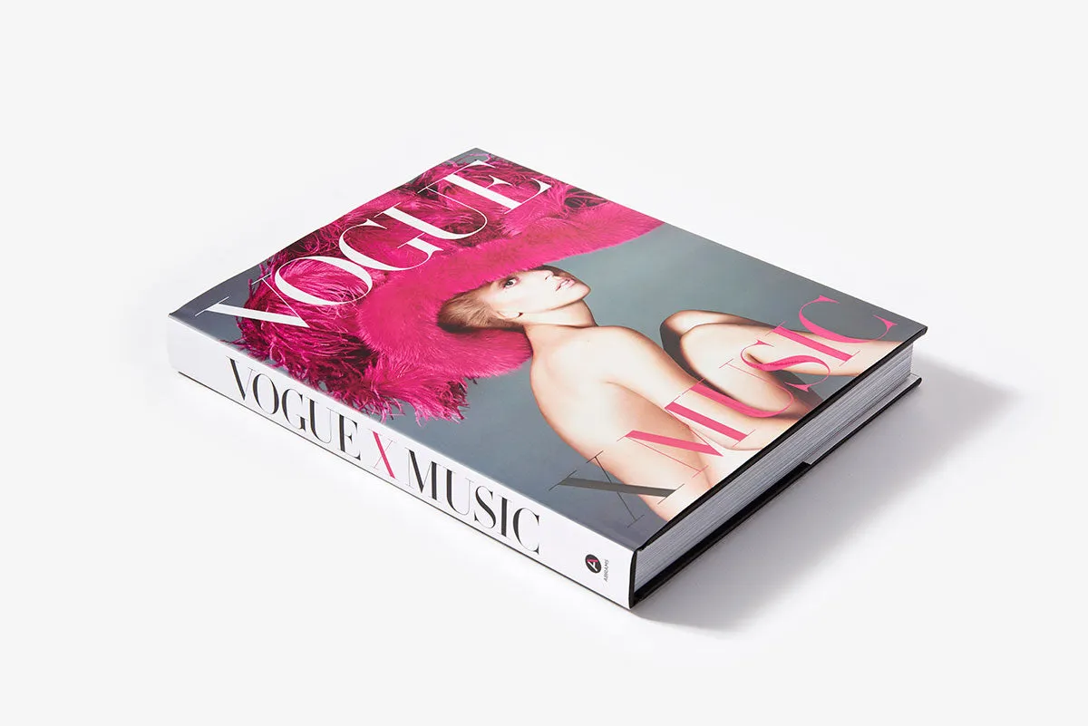 Abrams Vogue x Music innbundet fotobok popikoner