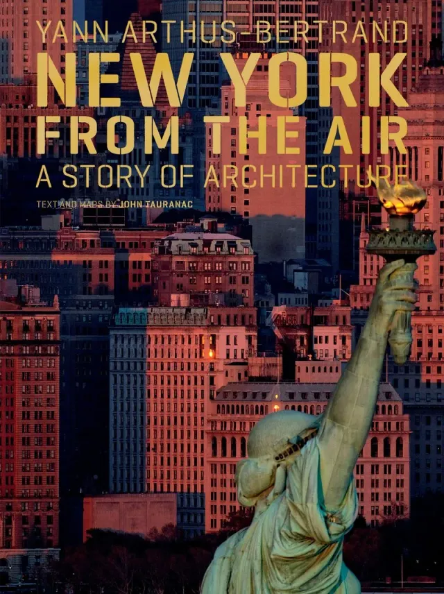 Abrams New York from the Air innbundet bok foto