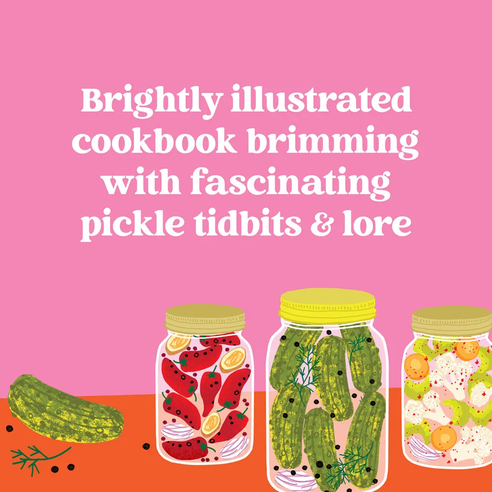 Abrams and Chronicle Pickles Illustrated kokebok innbundet sylting