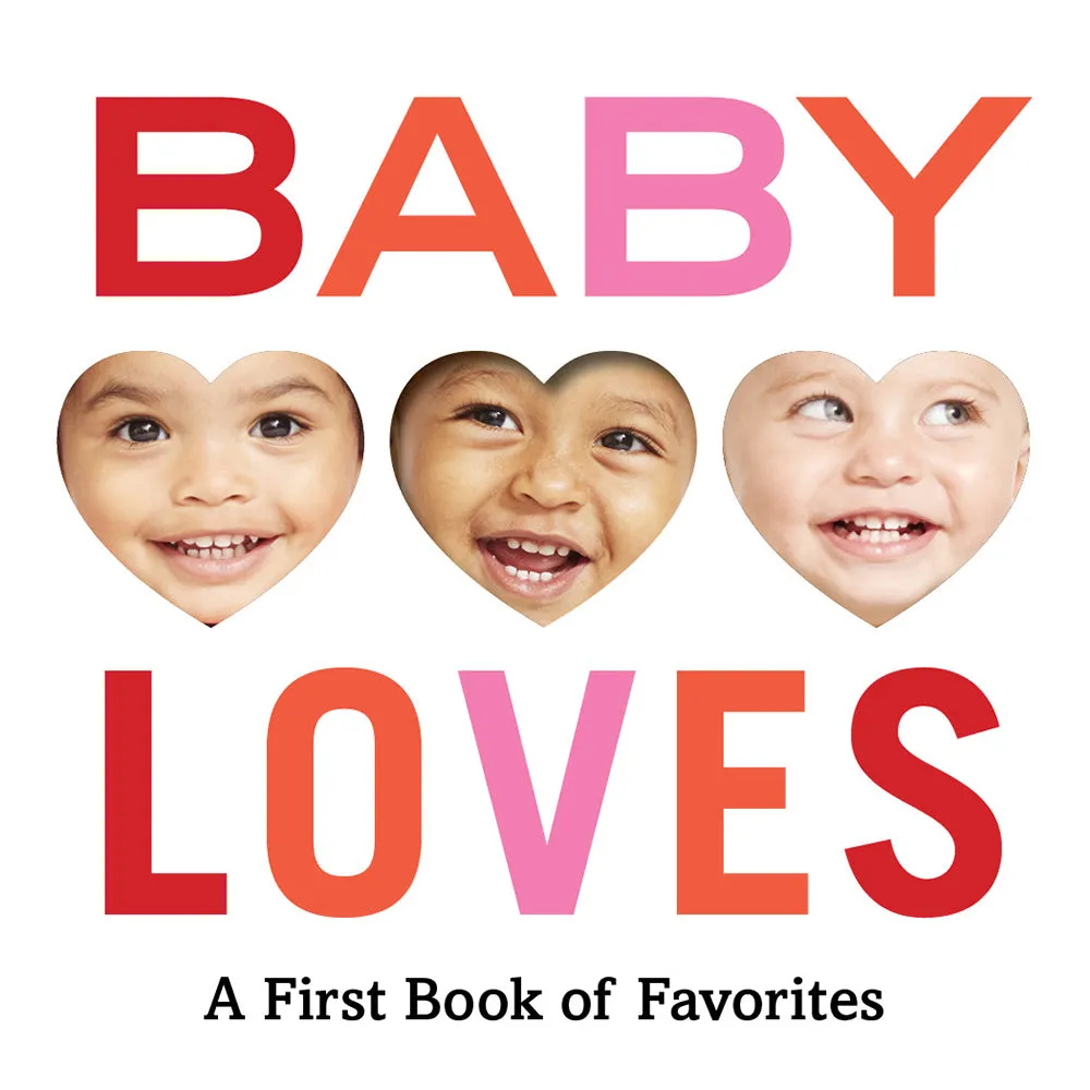 Abrams Baby Loves Books samleboks pappbøker 3 stk