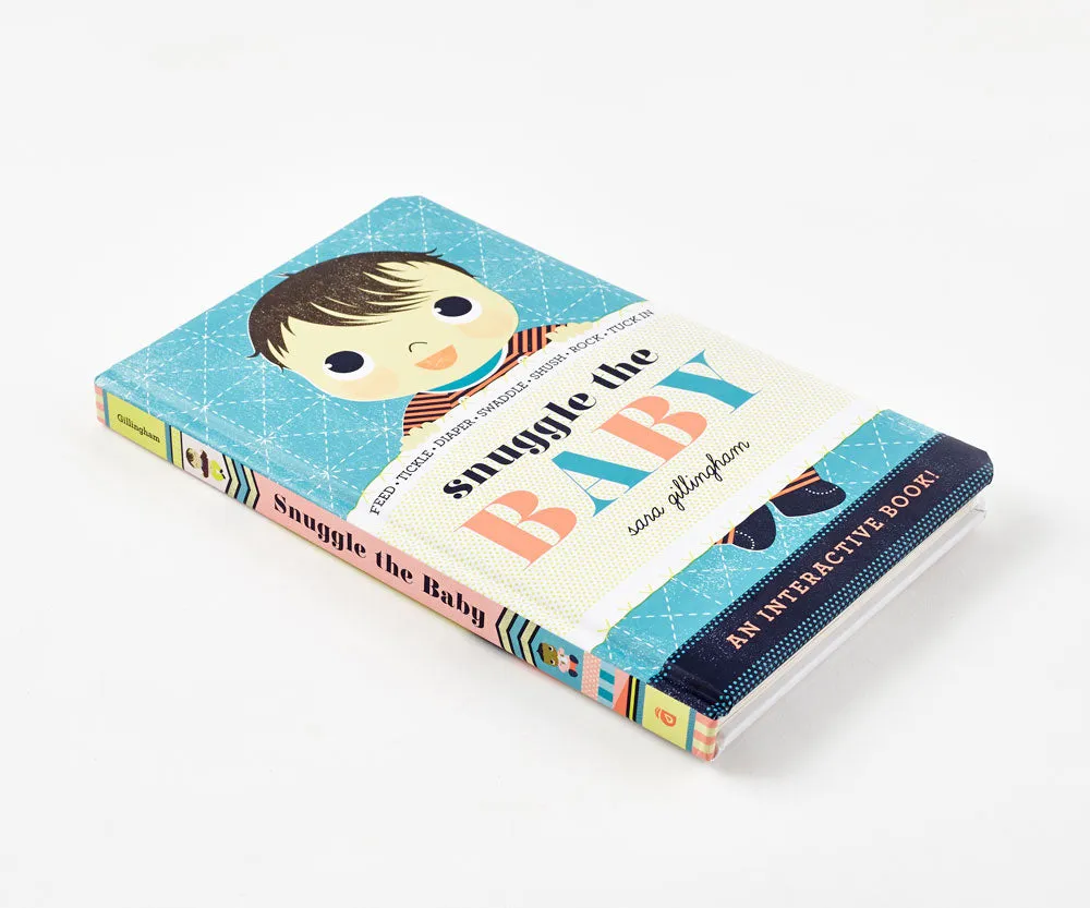 Abrams Appleseed Snuggle the Baby pekebook interaktiv