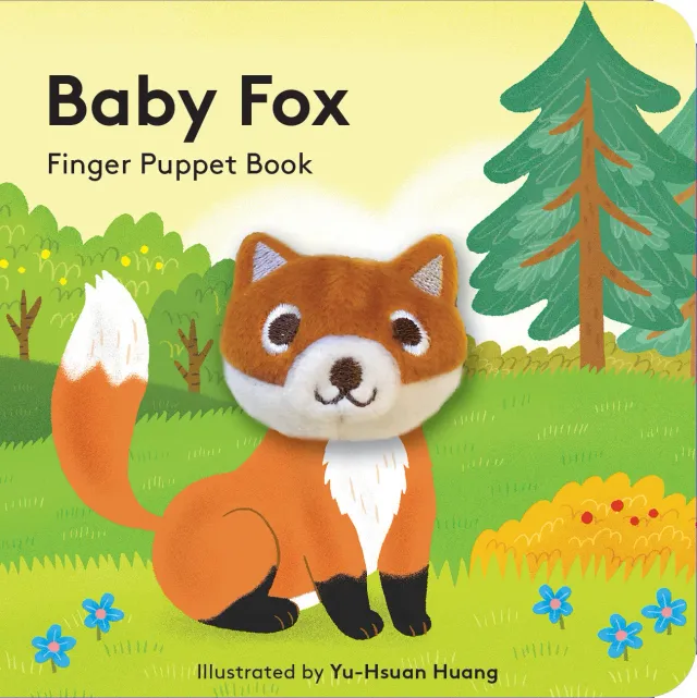 Chronicle Books Baby Fox fingerdukkebok peke­bok småbarn
