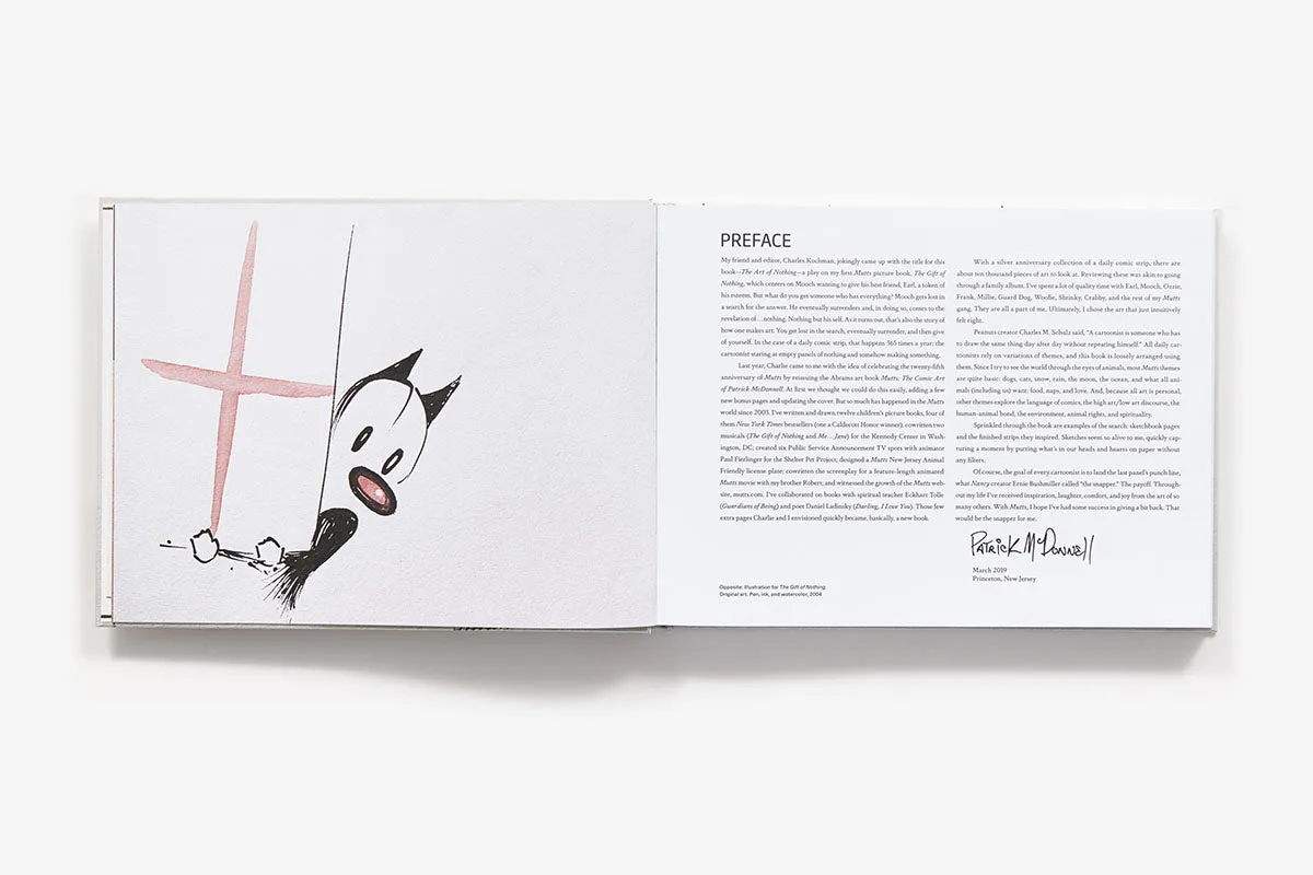 Abrams Mutts The Art of Nothing bok innbundet 25 år
