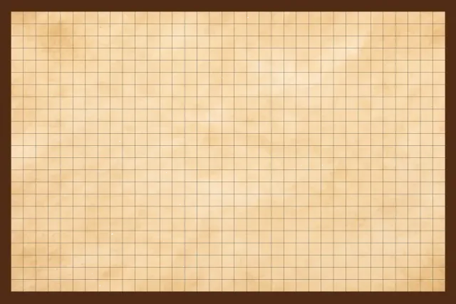 Peter Pauper Press Transparent RPG Battle Mat spillmatte gjennomsiktig