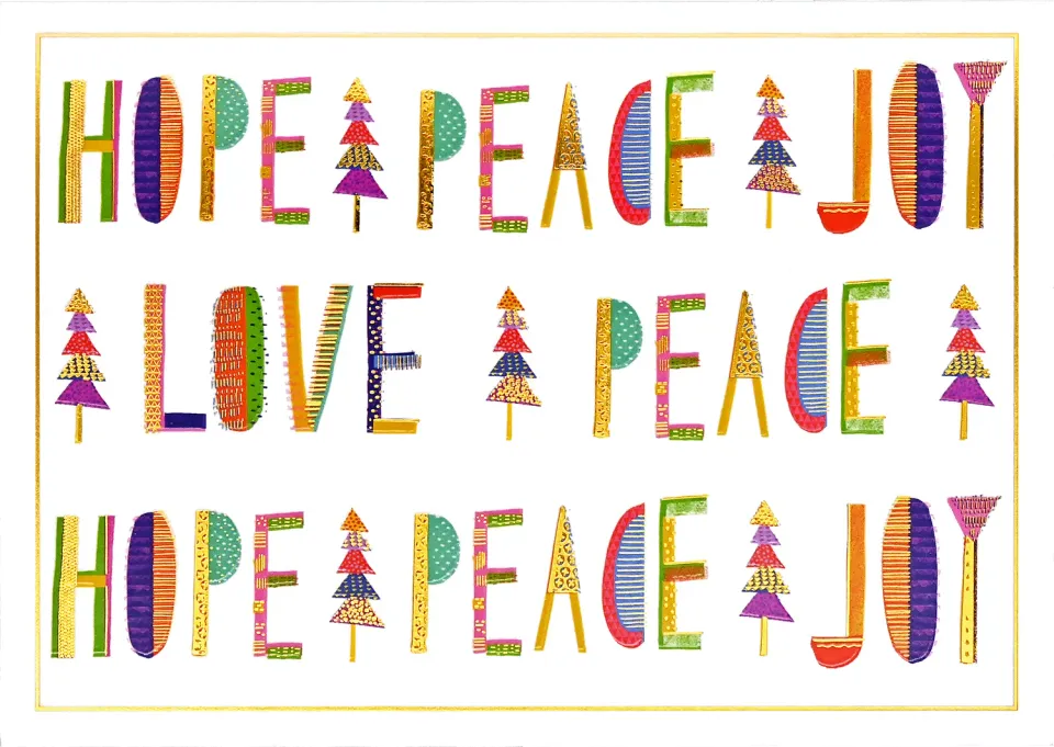 Peter Pauper Press Gifts of the Season julekort 20 stk