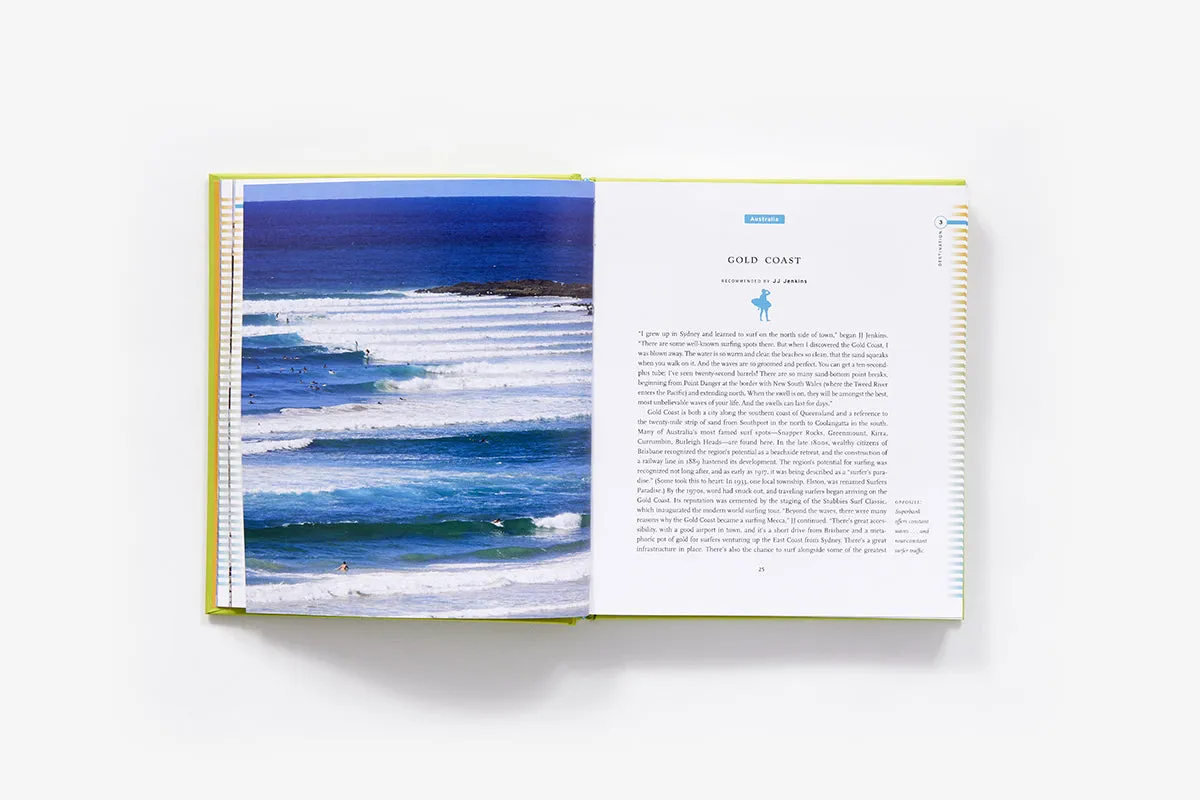 Abrams Fifty Places to Surf Before You Die innbundet surfebok