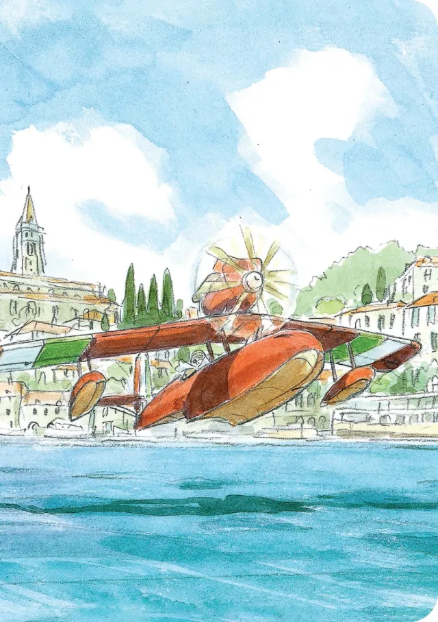 Abrams Studio Ghibli Porco Rosso journal notatbok