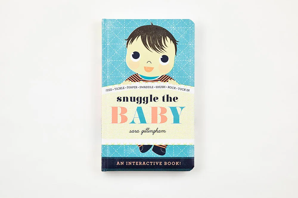 Abrams Appleseed Snuggle the Baby pekebook interaktiv