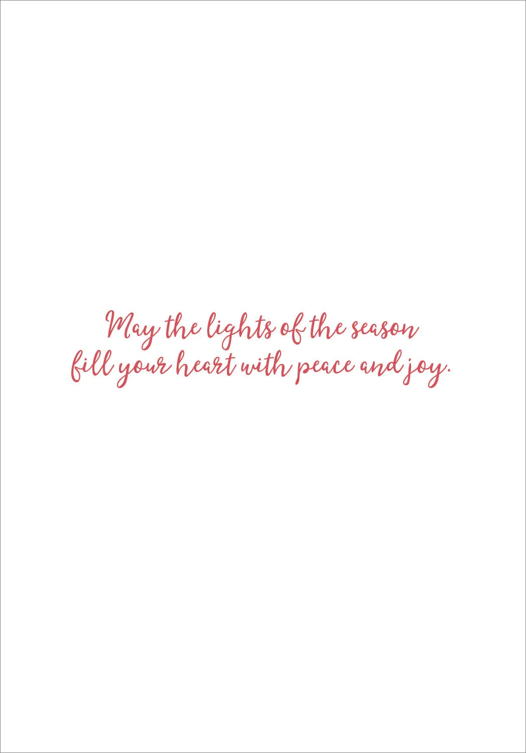 Peter Pauper Press Merry and Bright julekort 20 stk gullfolie