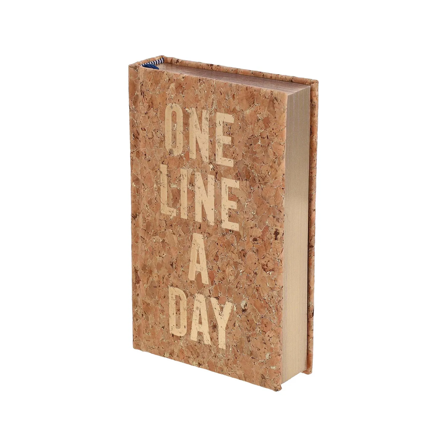 Chronicle Books Cork One Line a Day dagbok femårs kork
