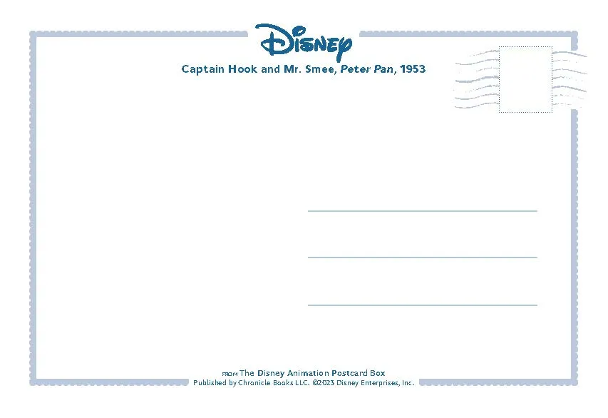 Abrams & Chronicle Books Disney Animation Postcard Box postkort 100 samler
