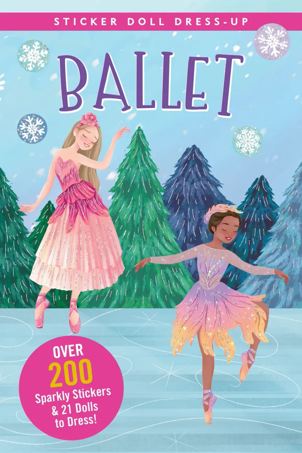 Peter Pauper Press Ballet Sticker Doll klistremerkebok