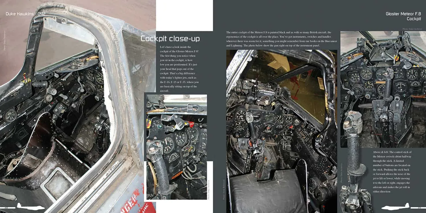 Duke Hawkins Gloster Meteor F.8/FR.9 bok 84 sider