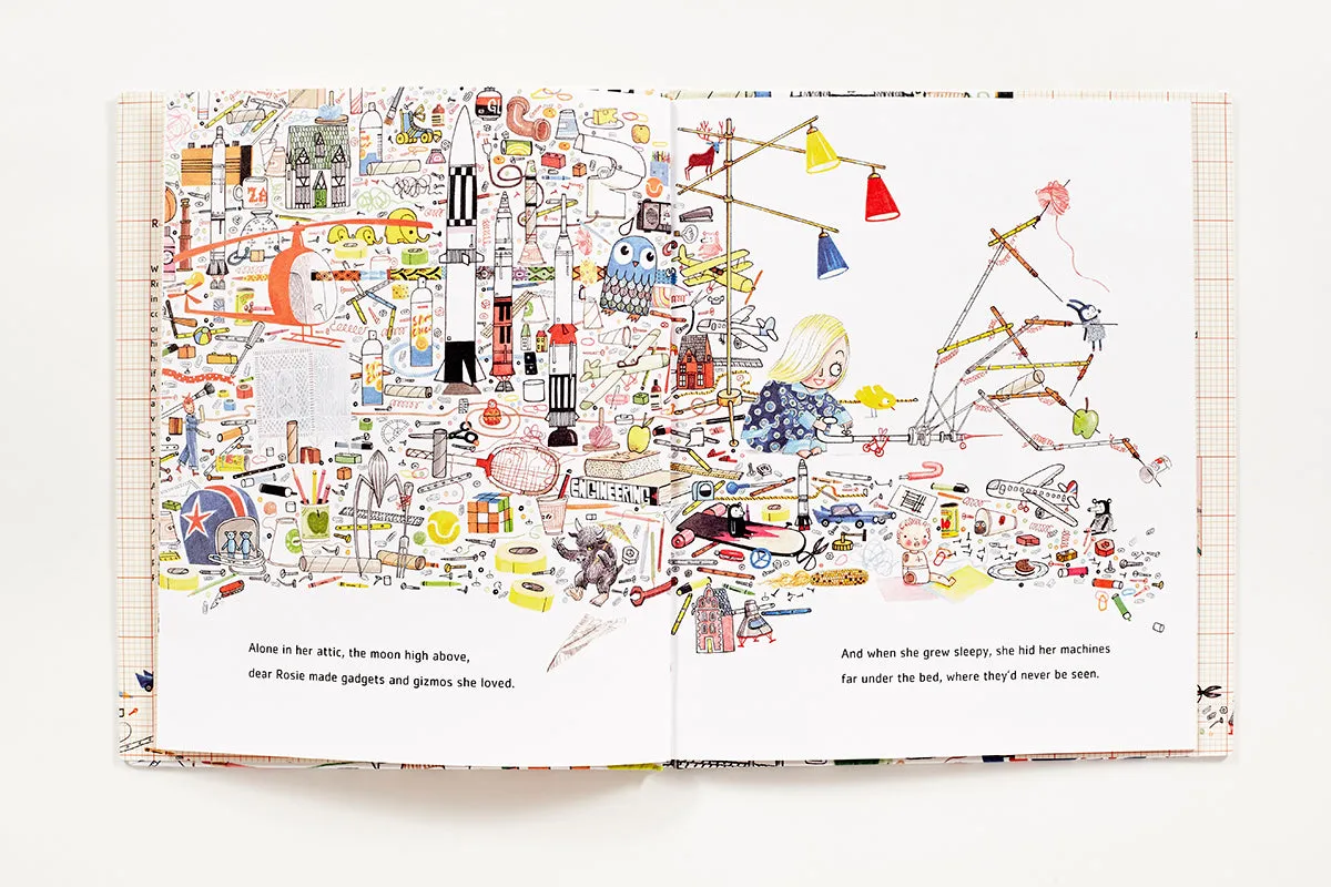 Abrams Rosie Revere Engineer bildebok innbundet barn