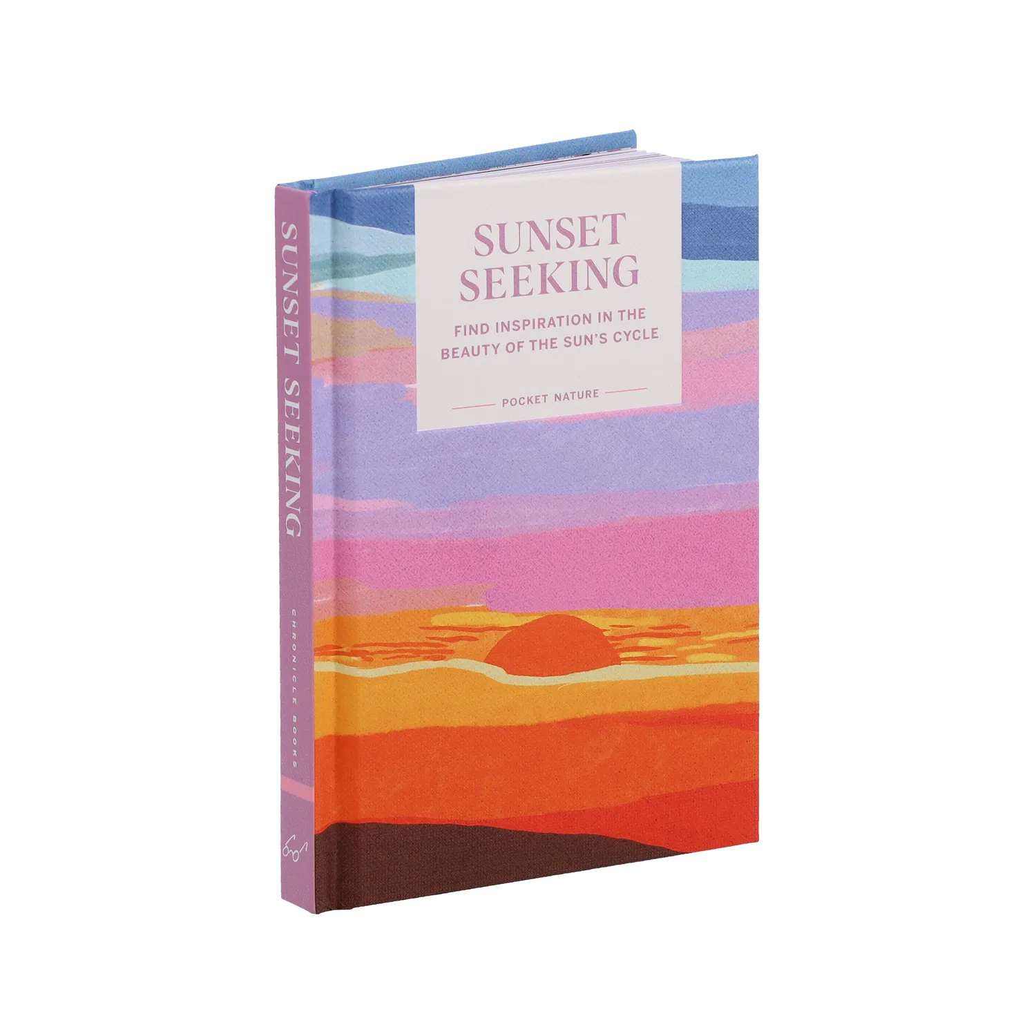 Chronicle Books Pocket Nature Sunset Seeking bok innbundet mindfulness