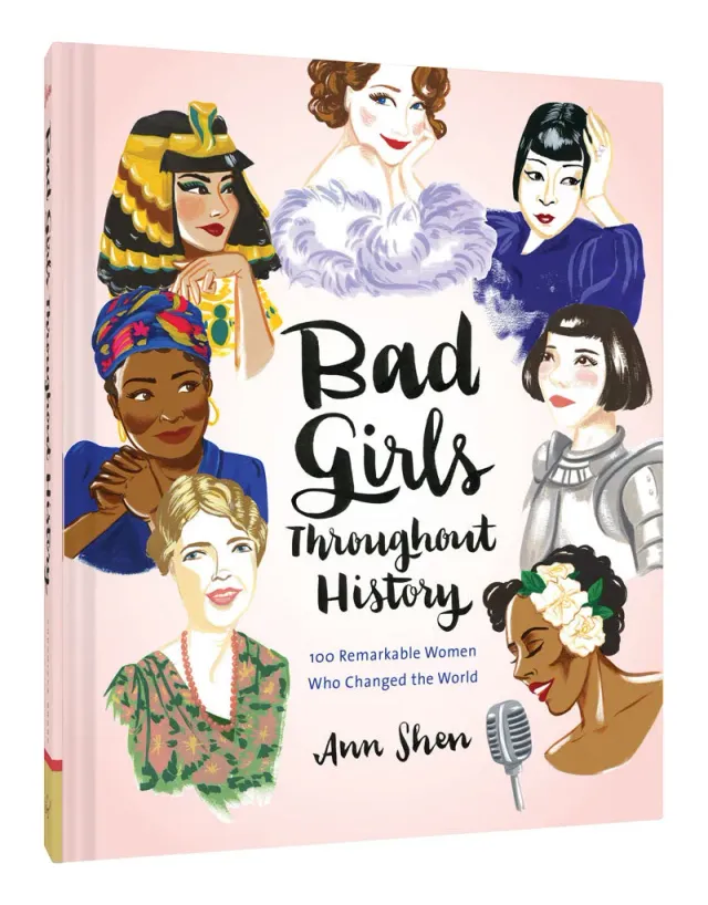 Ann Shen Bad Girls Throughout History innbundet bok