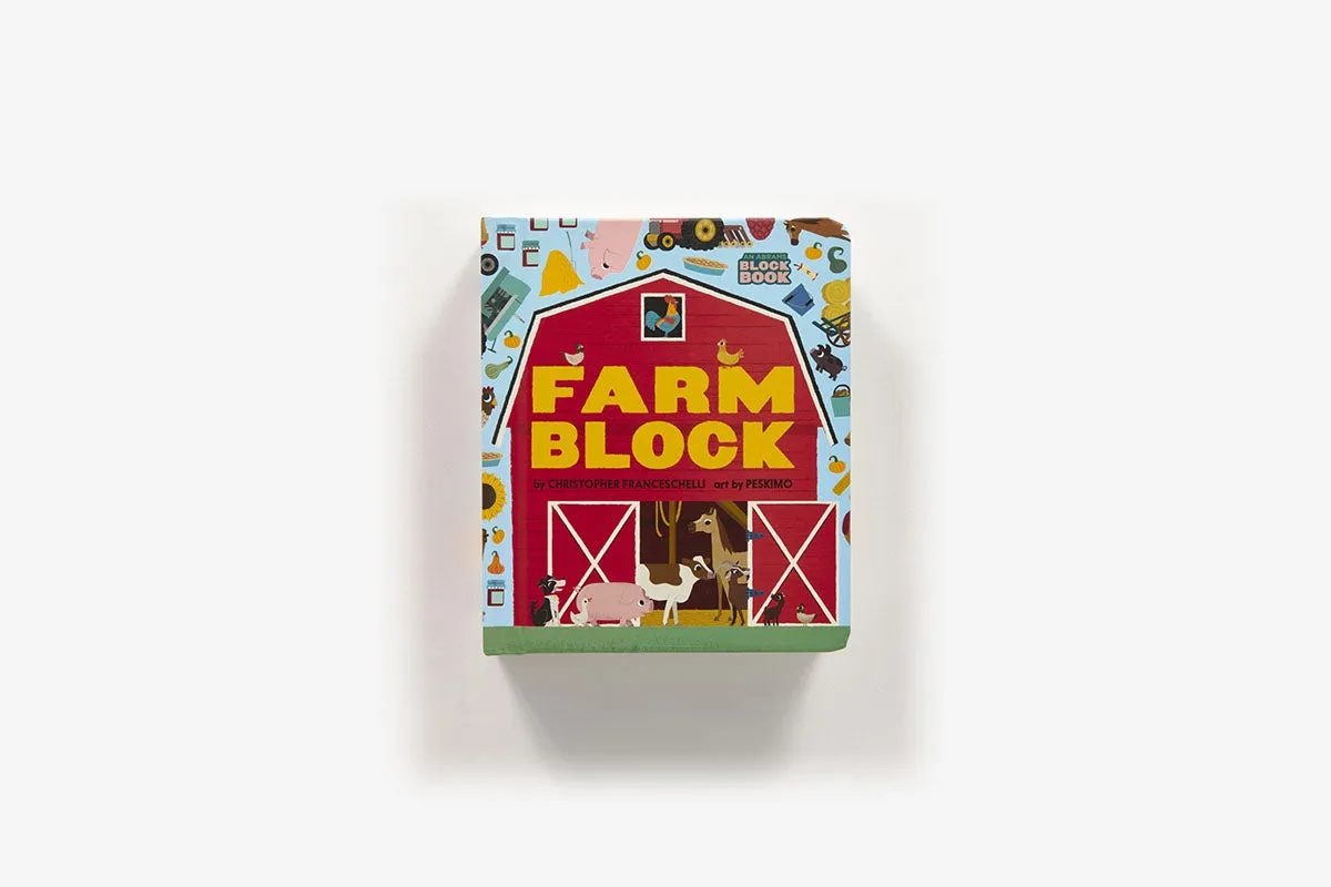 Abrams & Chronicle Books Farmblock pappbok årstider 0–3 år