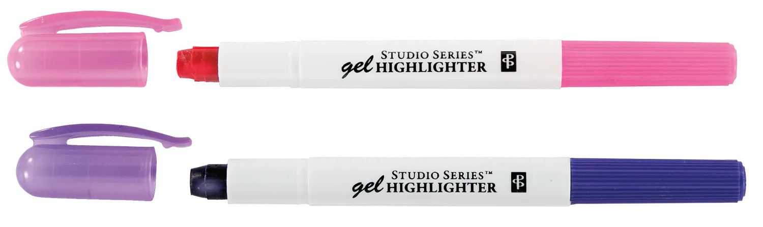 Peter Pauper Press Gel Highlighters tusjer 6-pk neon