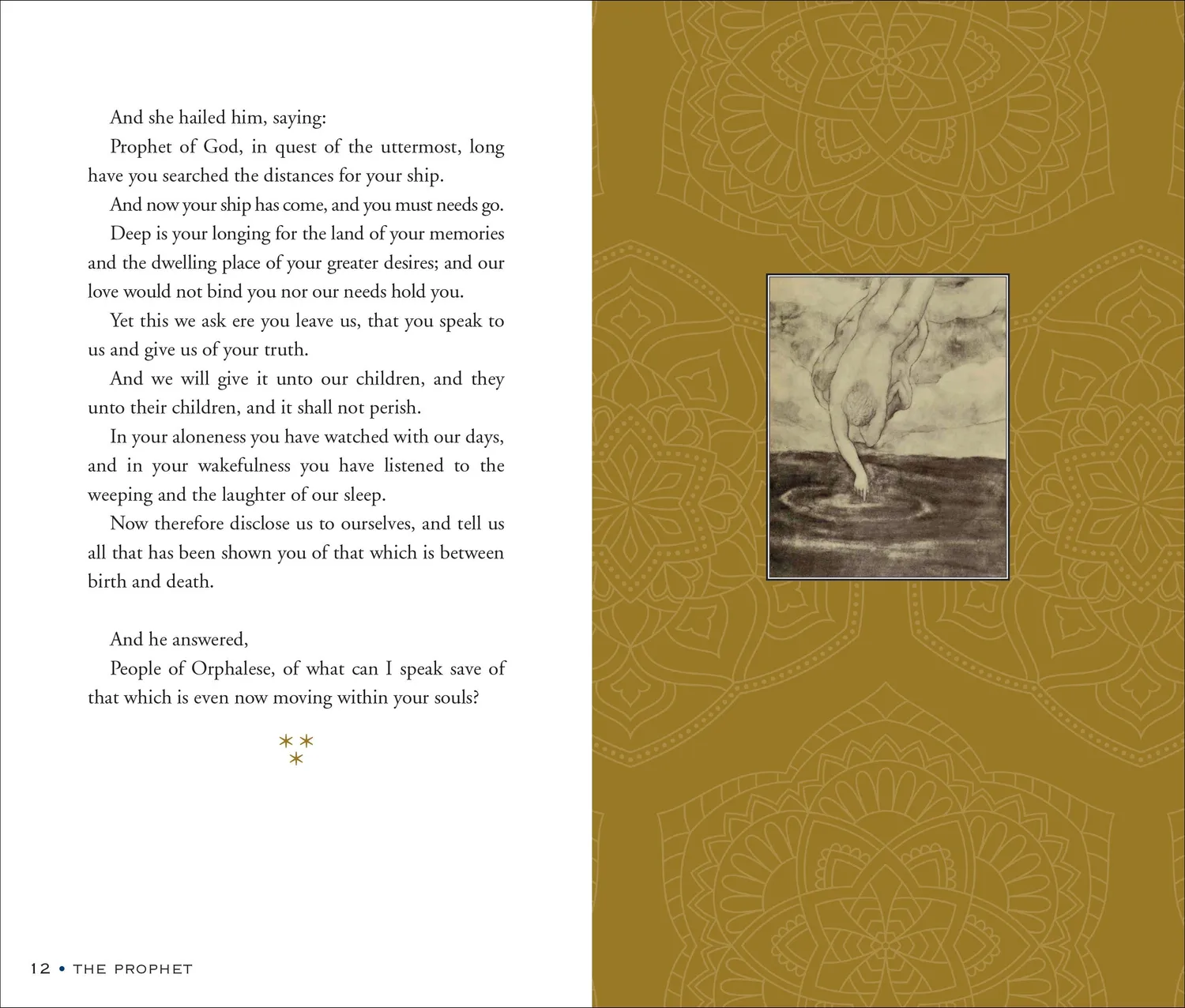 Peter Pauper Press The Prophet gavebok innbundet Kahlil Gibran