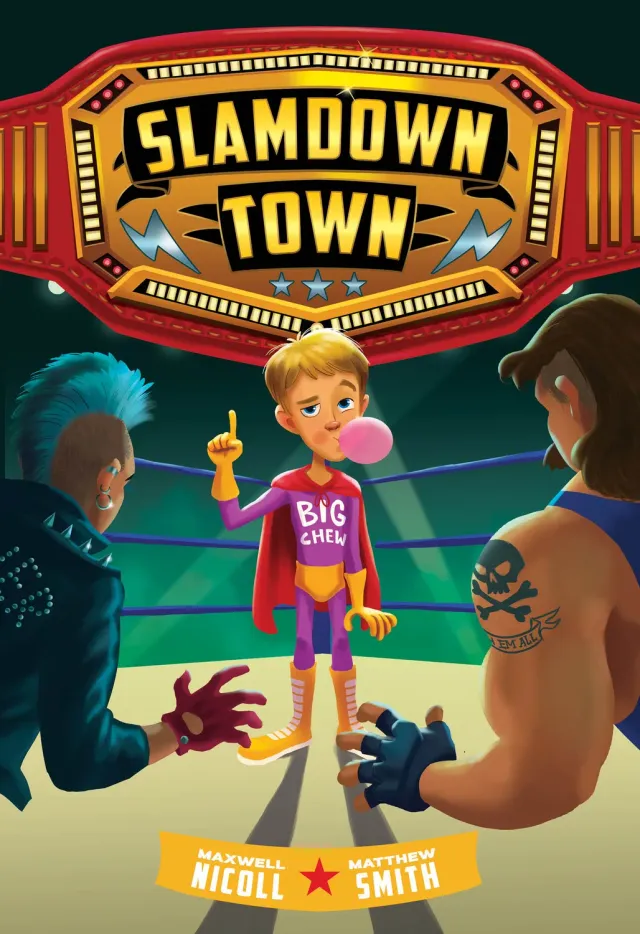 Amulet Slamdown Town 1 pocketbok wrestling