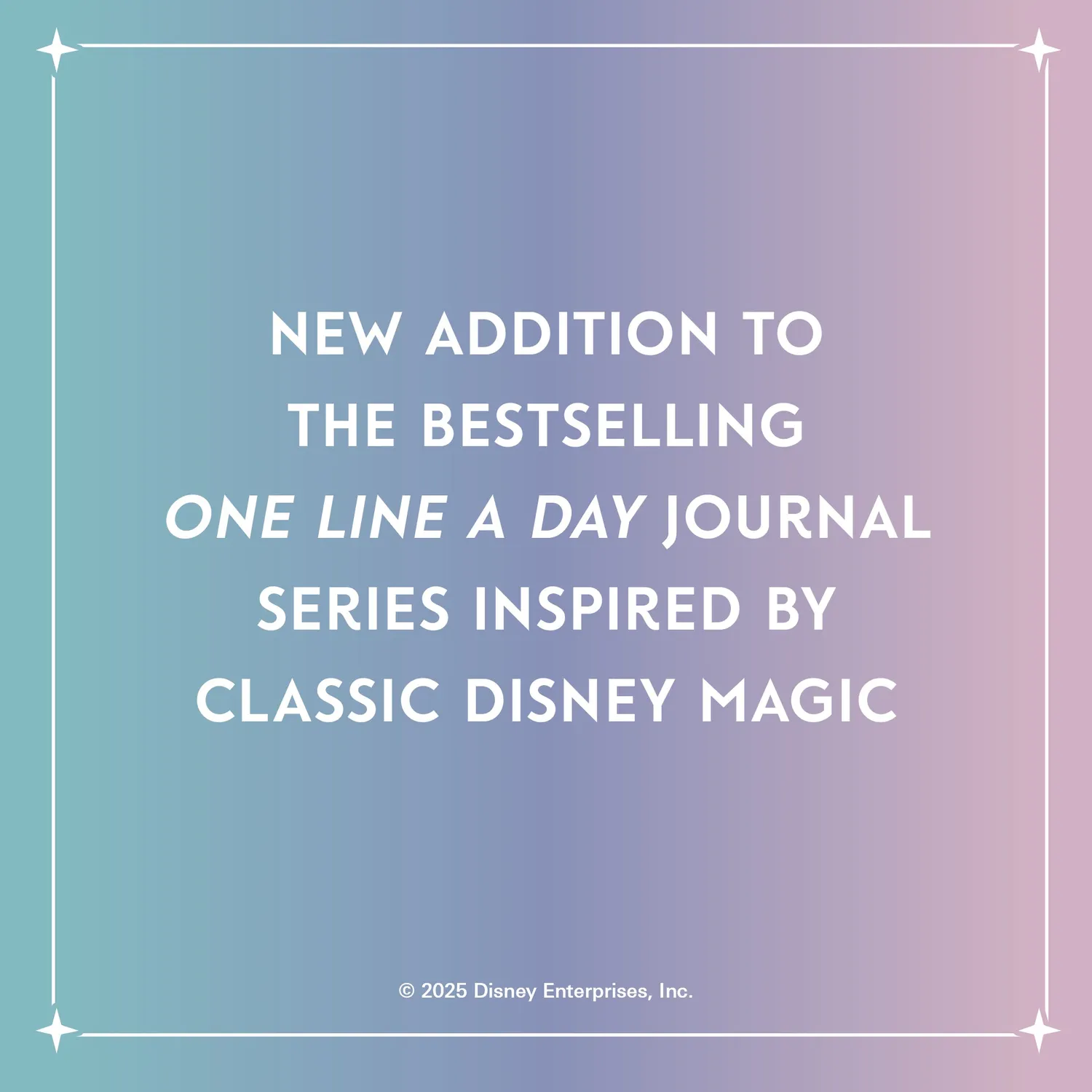 Chronicle Books Disney One Wish a Day dagbok tre år